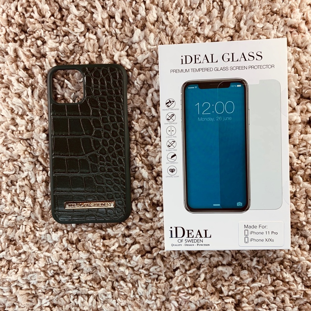 Cover and glass protect for iPhone X/Xs/11 pro